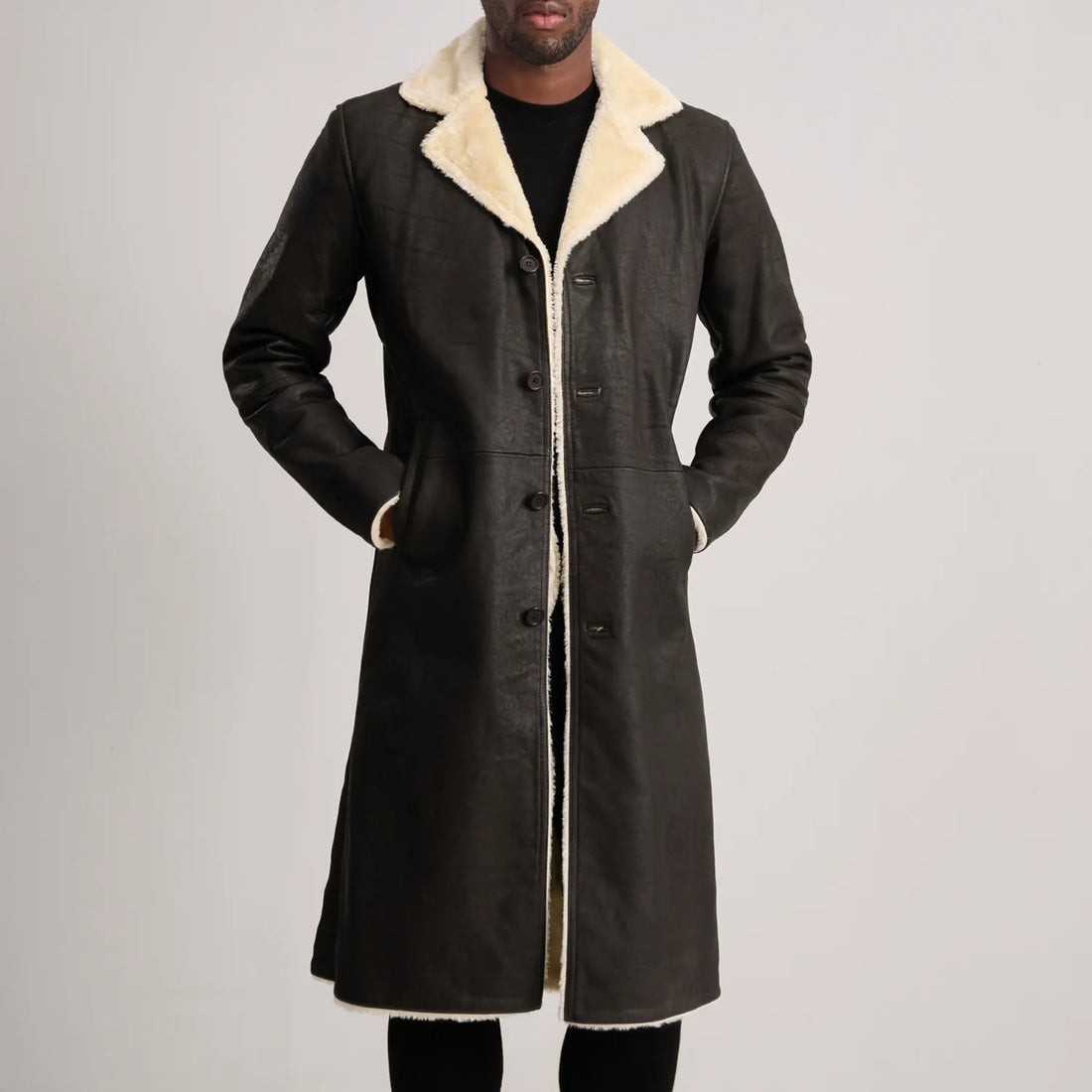 Kolby Brown Shearling Coat