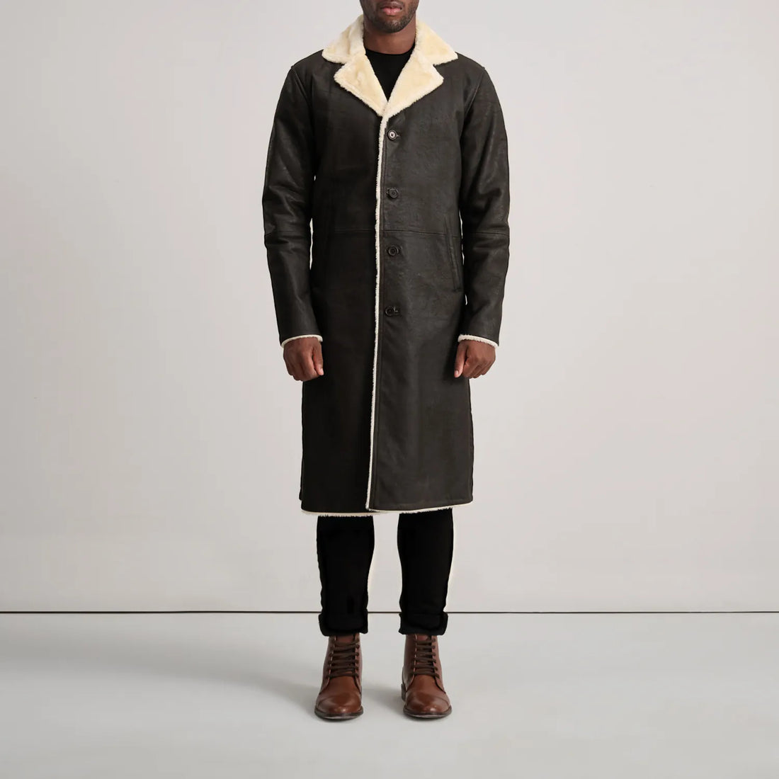 Kolby Brown Shearling Coat