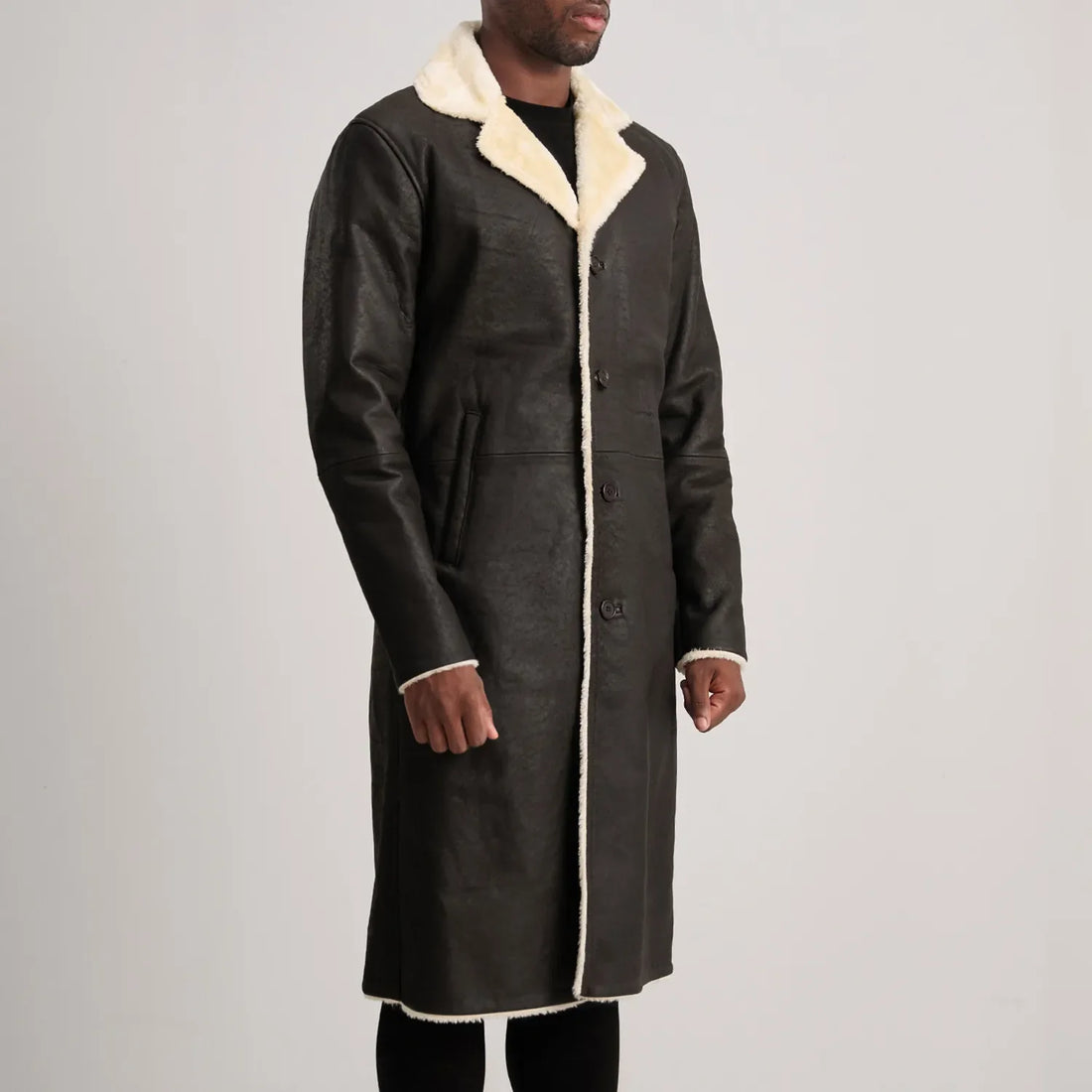 Kolby Brown Shearling Coat