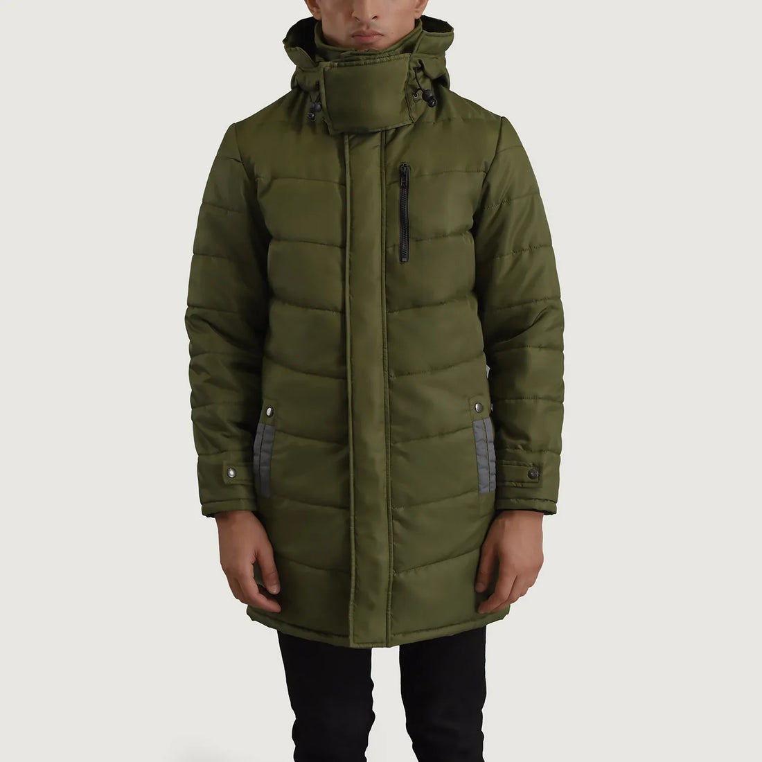 Moore Green Hooded Parka