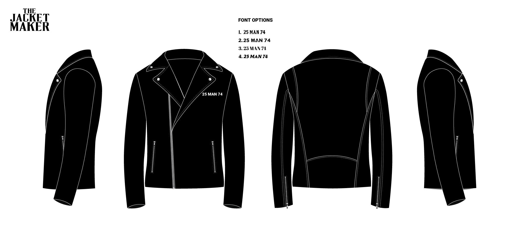 Custom Atif Benyosef Alsiddiqi Leather Jackets x 2