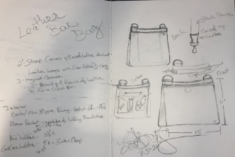 Custom Earnestdiaz Leather Bag