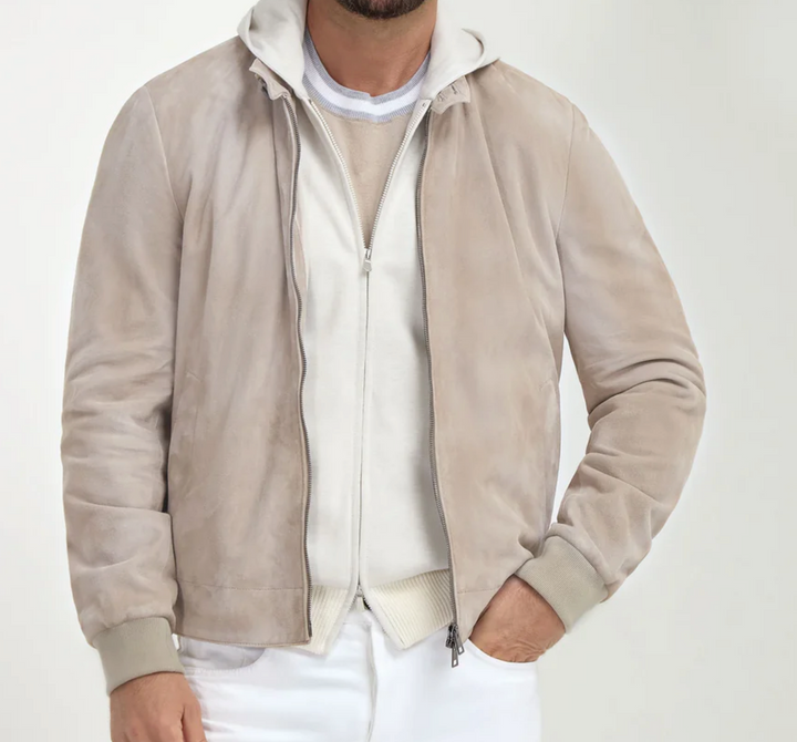 Custom Balleroy Suede Jacket