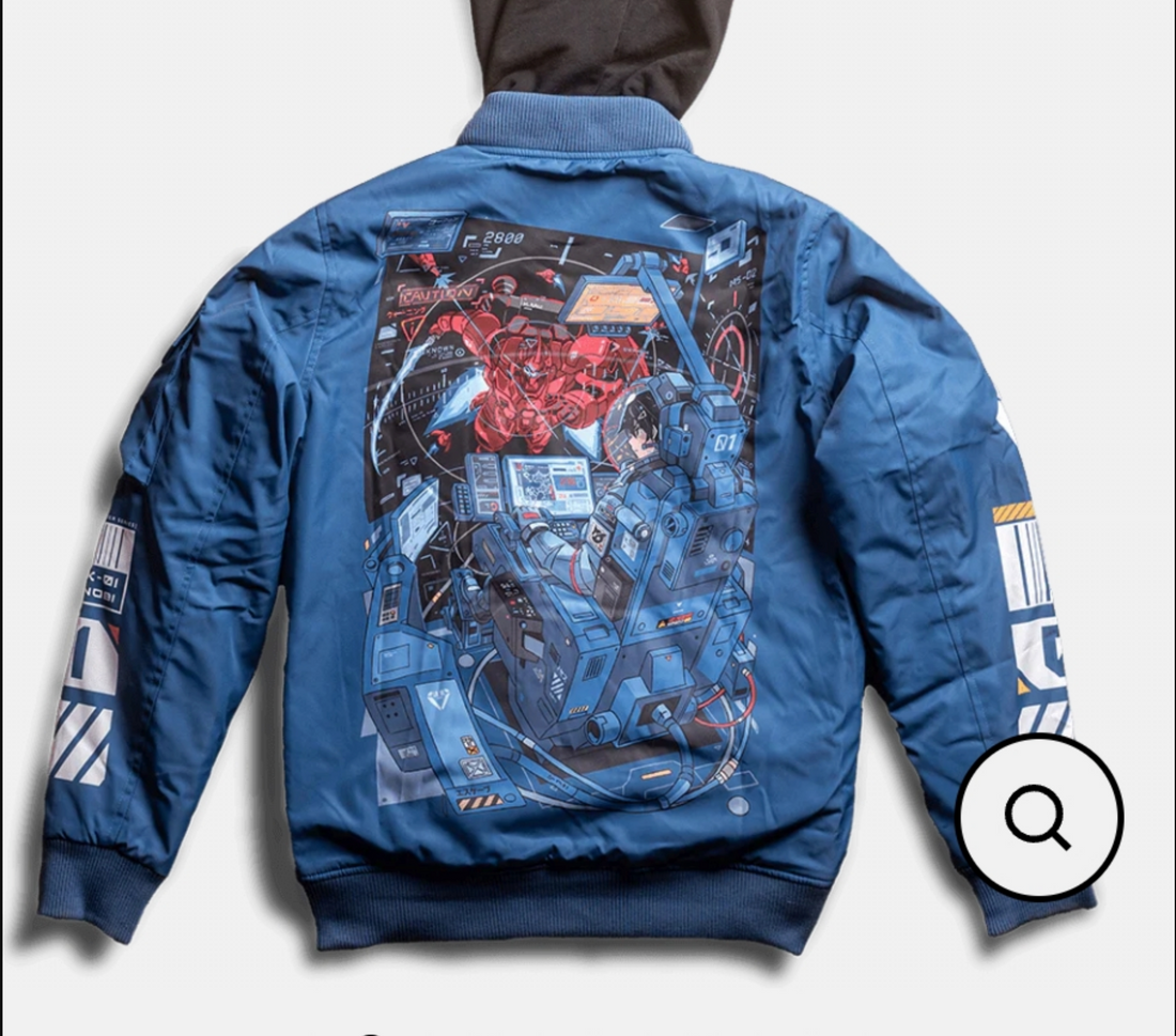 Custom Aaron Curbelo Nylon Fabric Jacket