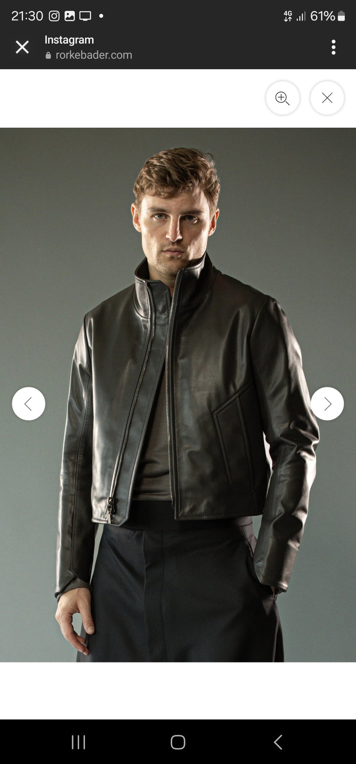 Custom Joey Frost Leather Jacket 1/2 Installment