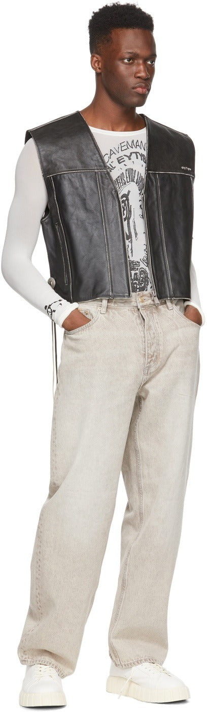 Custom Brittney Rose Leather Vest