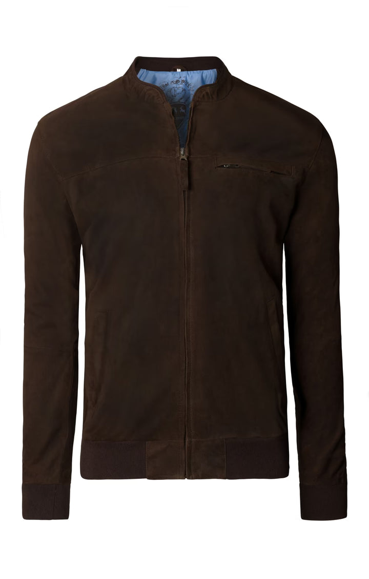 Men's Suede Blouson Jacket