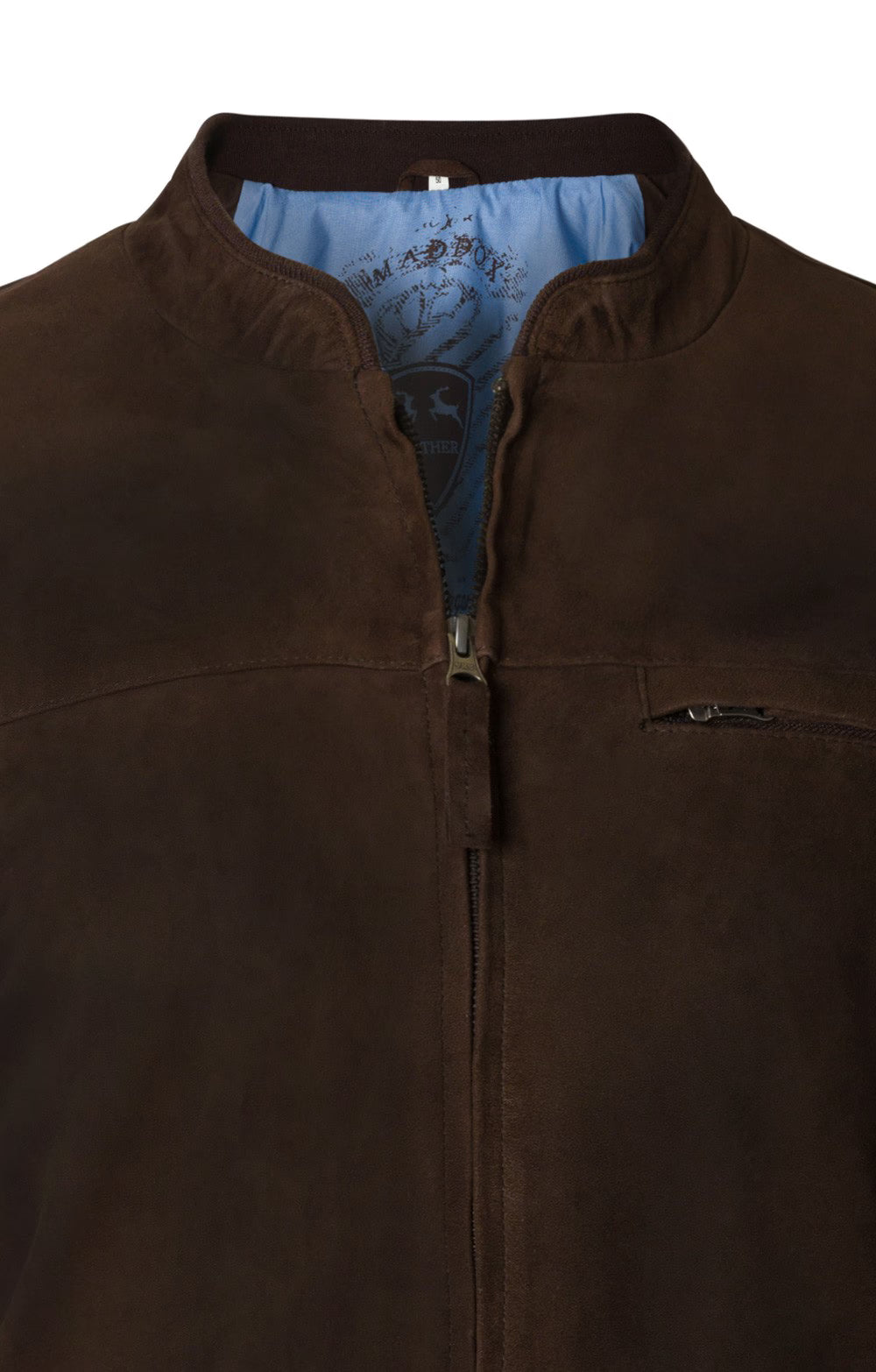 Men's Suede Blouson Jacket