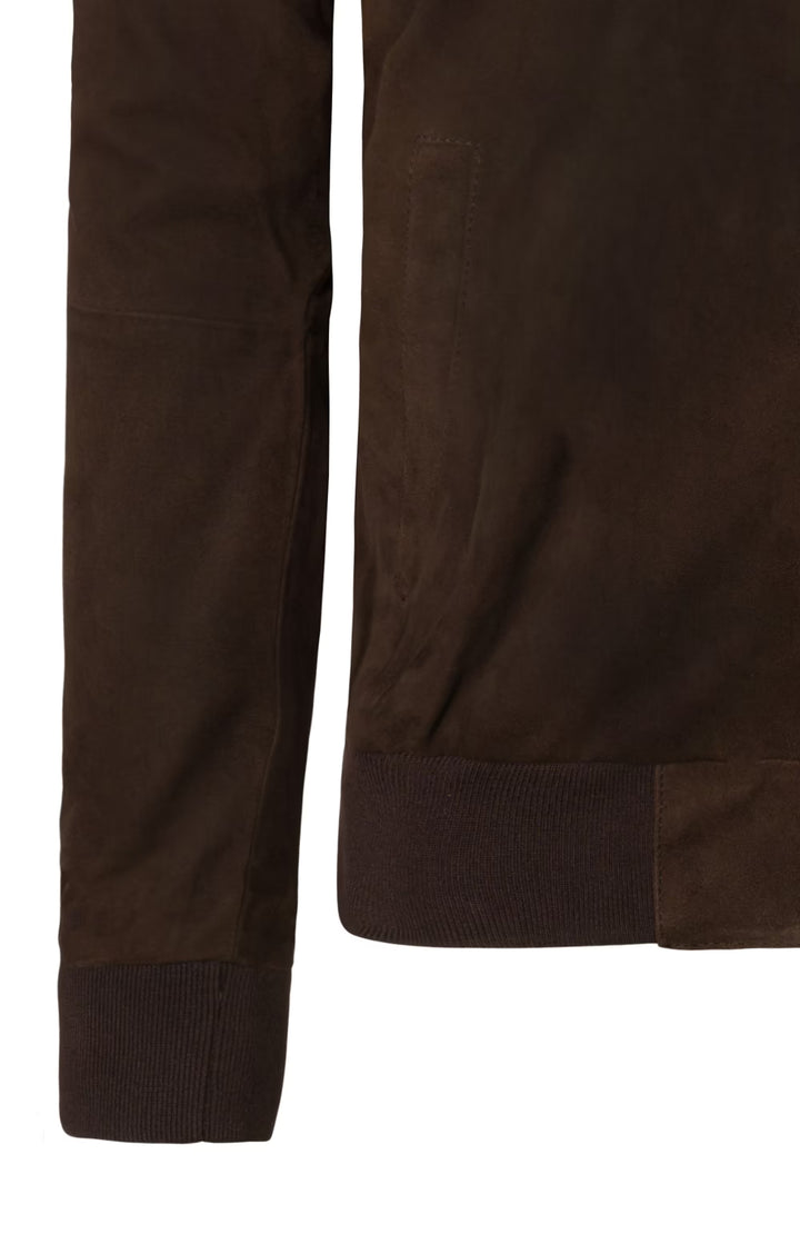 Men's Suede Blouson Jacket