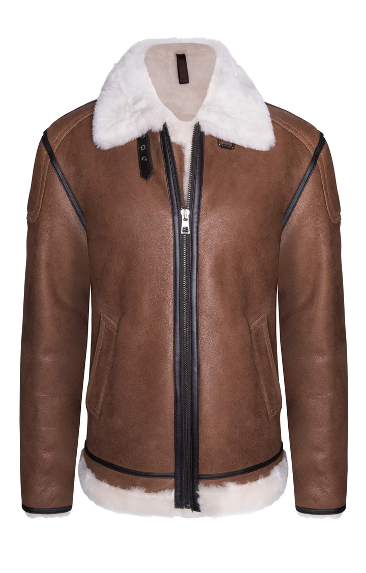 Men's Leather Flying Jacket