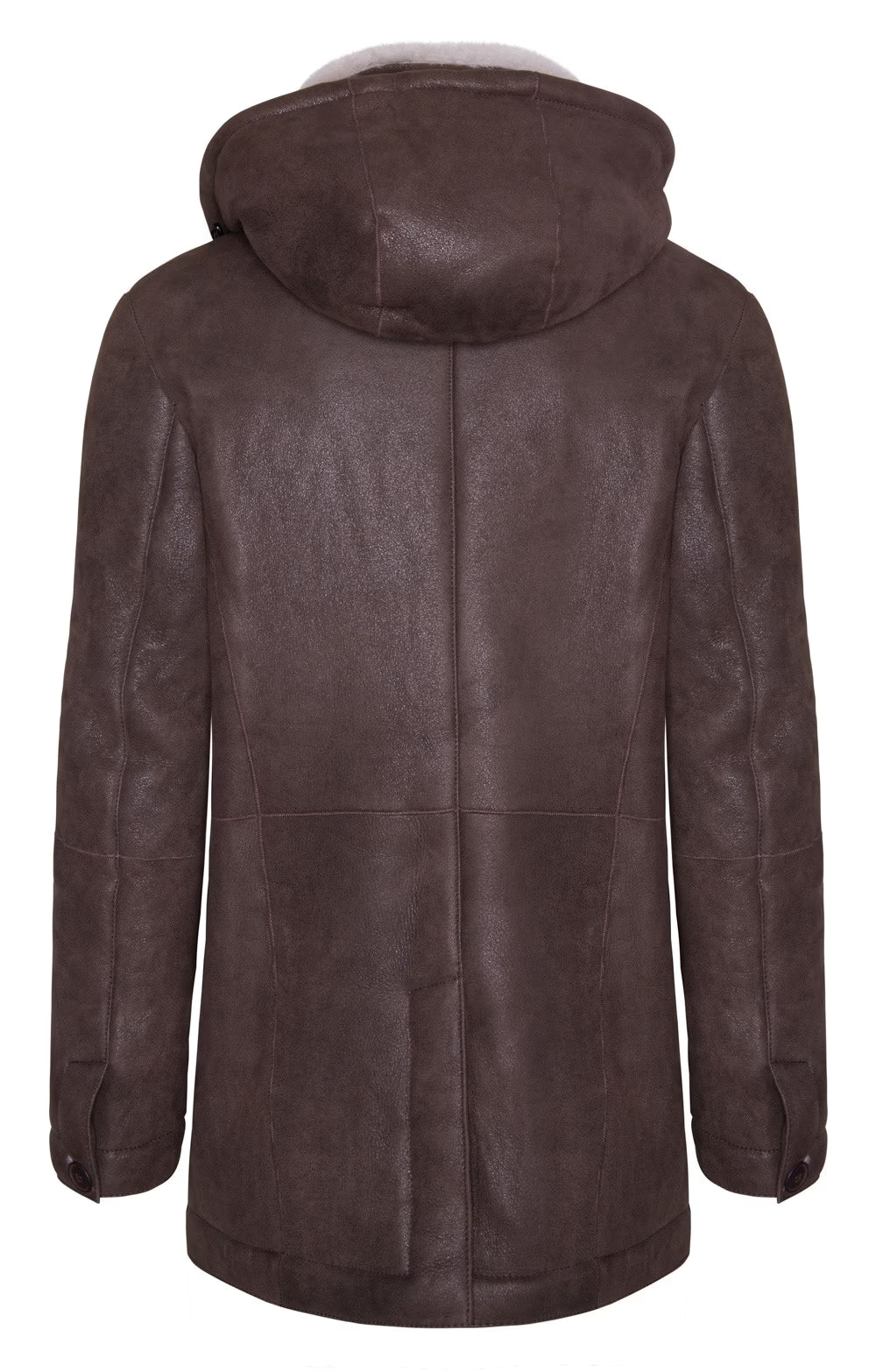 Men's Long Leather Jacket