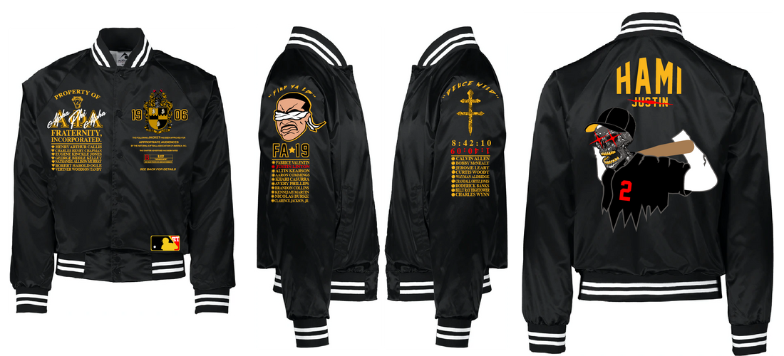 Custom Justinlinton Satin Jacket