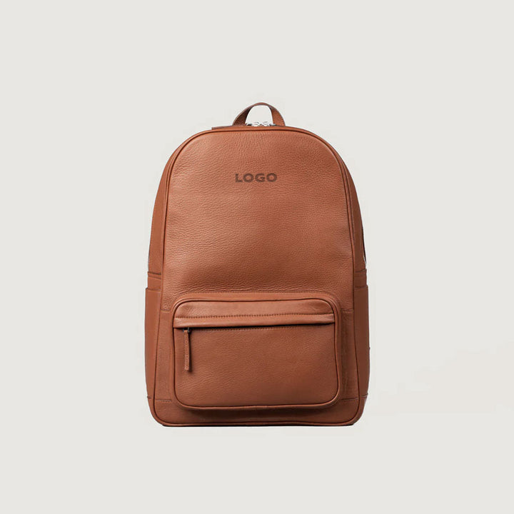 Custom Philos Leather Backpack (all colors) with custom LOGO