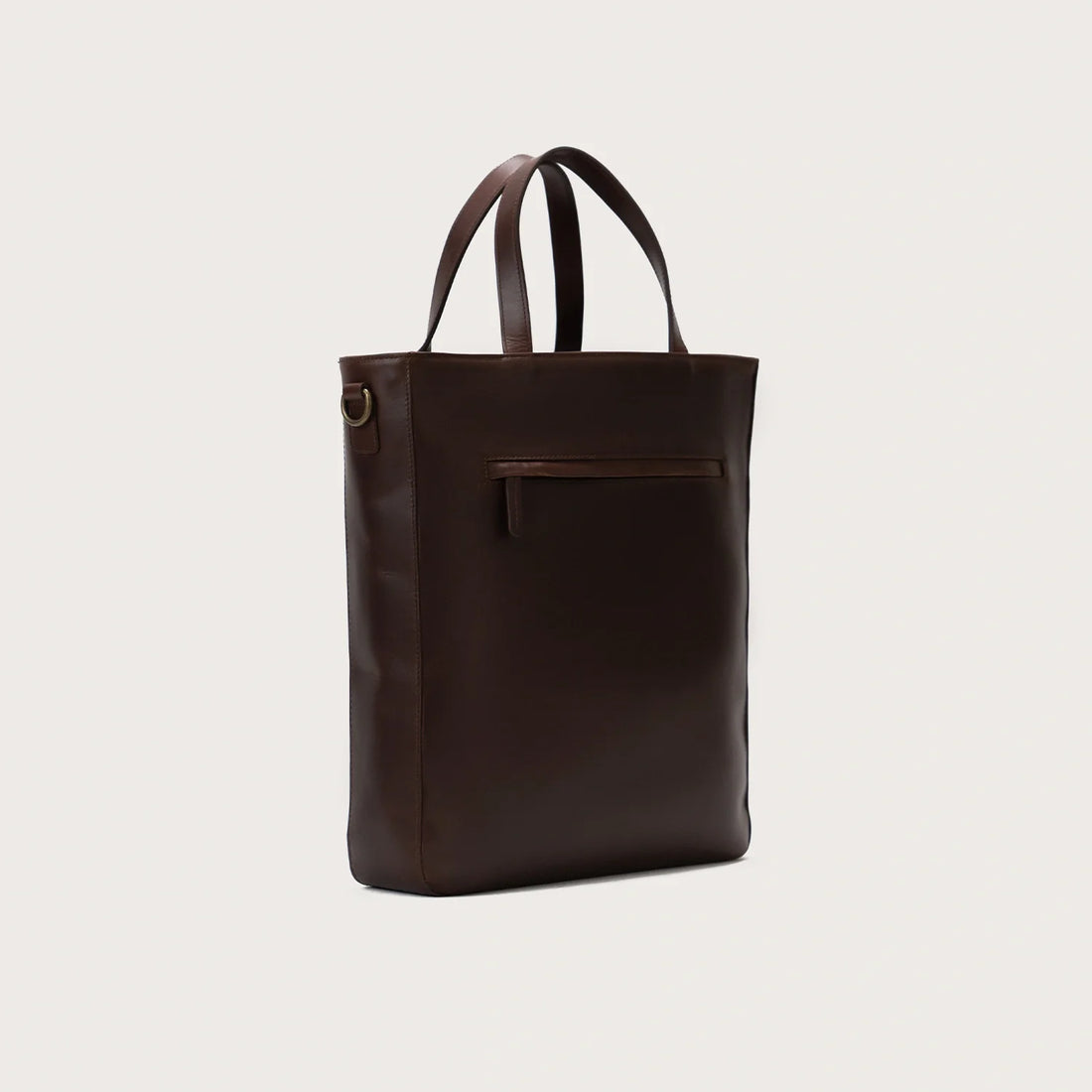 The Poet Vintage Brown Leather Tote Bag