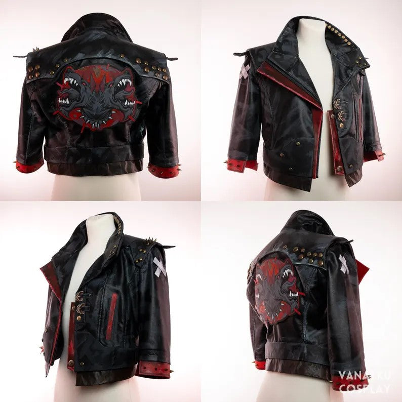Custom Nathan Brown Leather Jacket 1/2 Installment
