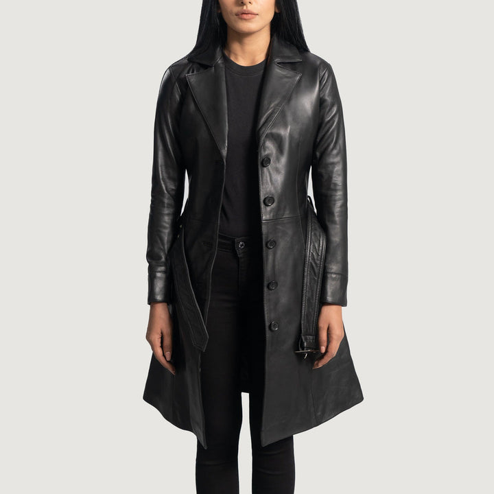 Leather Long Coats For Women