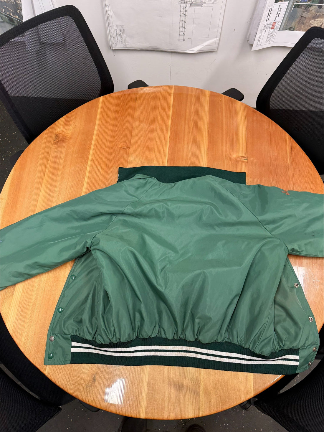 Custom Jeff Sr Saw Mills Bomber Jacket