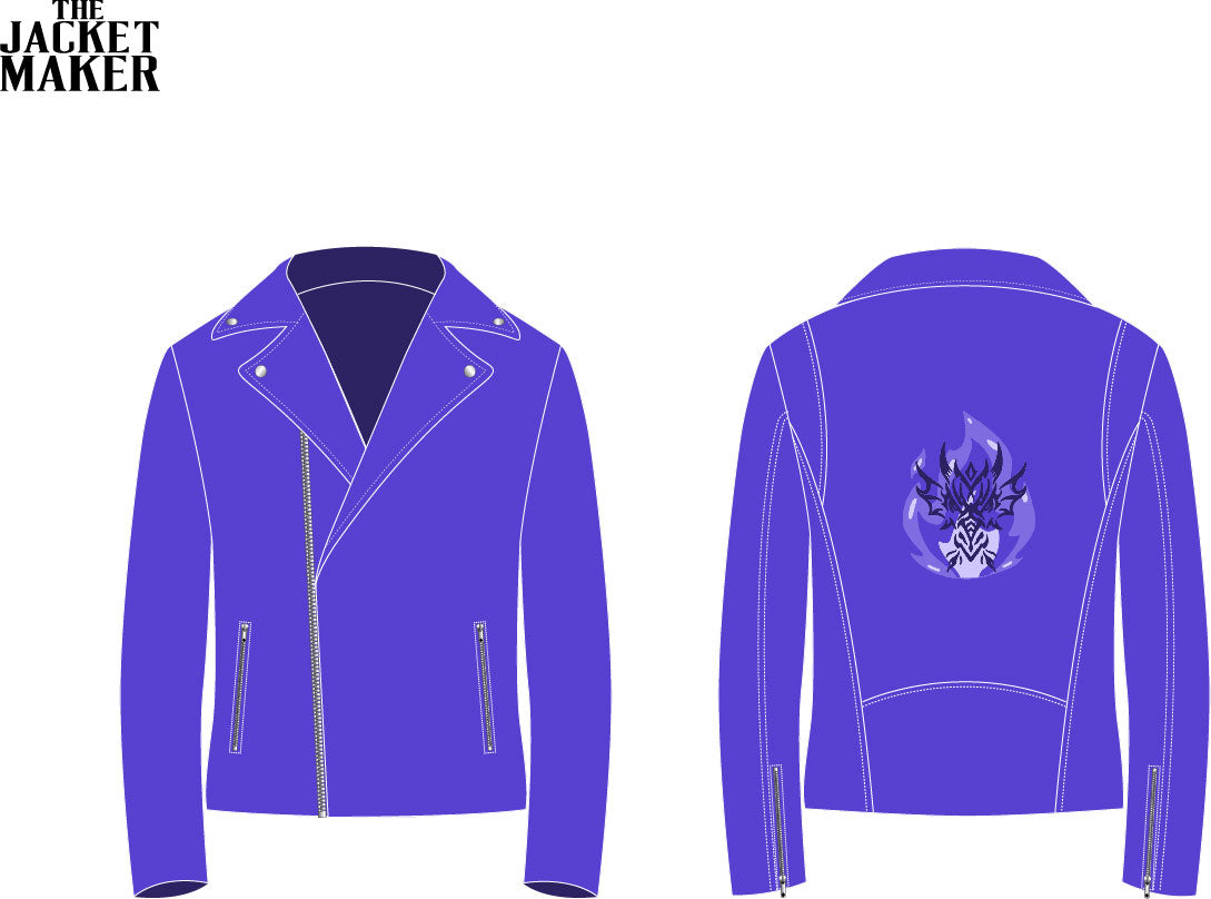 Custom Kieran Clark Leather Jacket 1/2 Installments