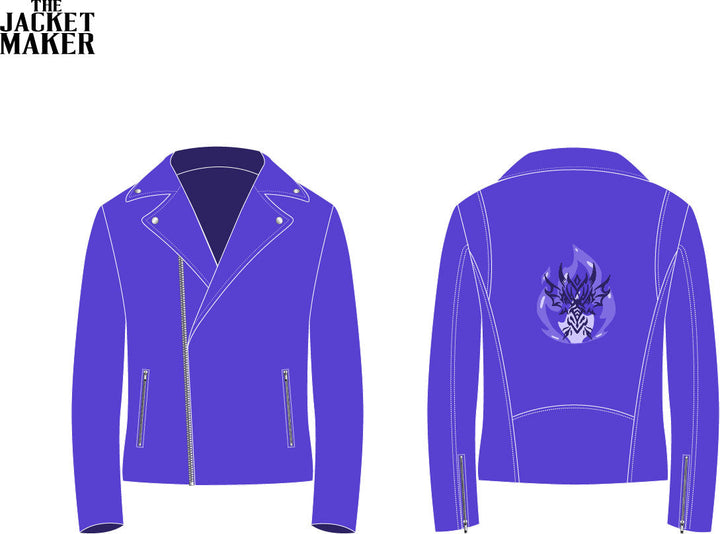 Custom Kieran Clark Leather Jacket 1/2 Installments