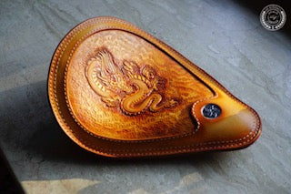 Custom Doug Leather Id Holder