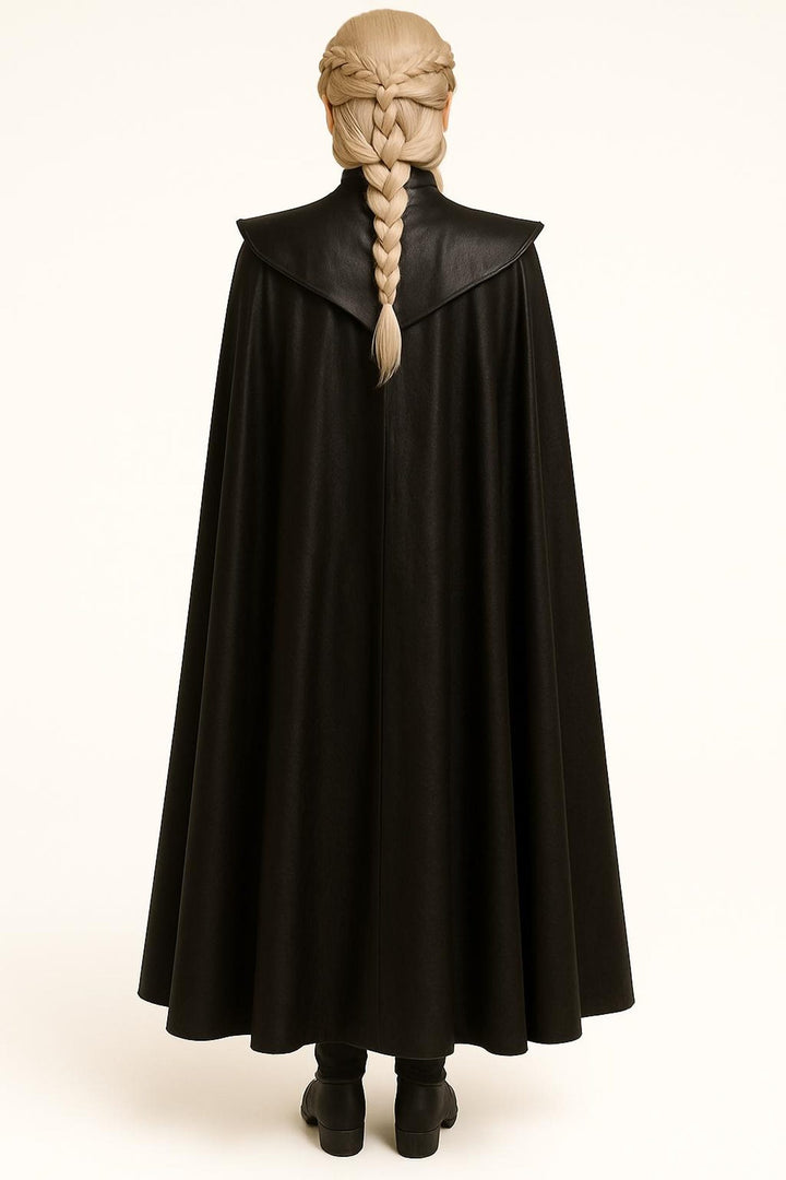 Daenerys Targaryen Leather Coat Dress