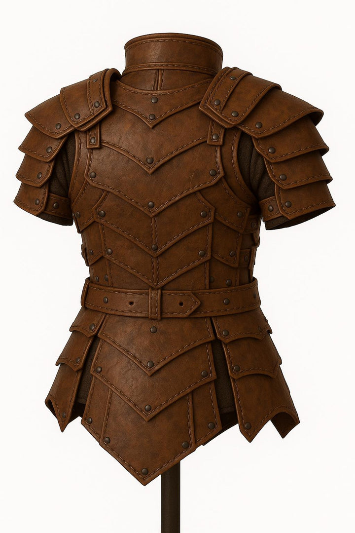 Medieval Gladiator Warrior Leather Armor Chestplate
