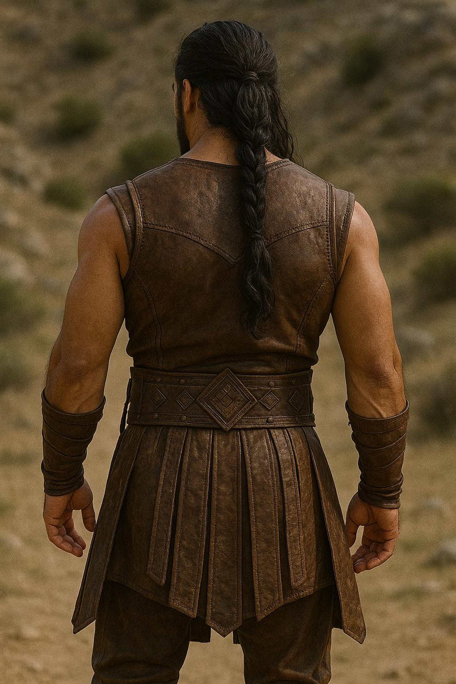 Handmade Leather Dothraki Costume