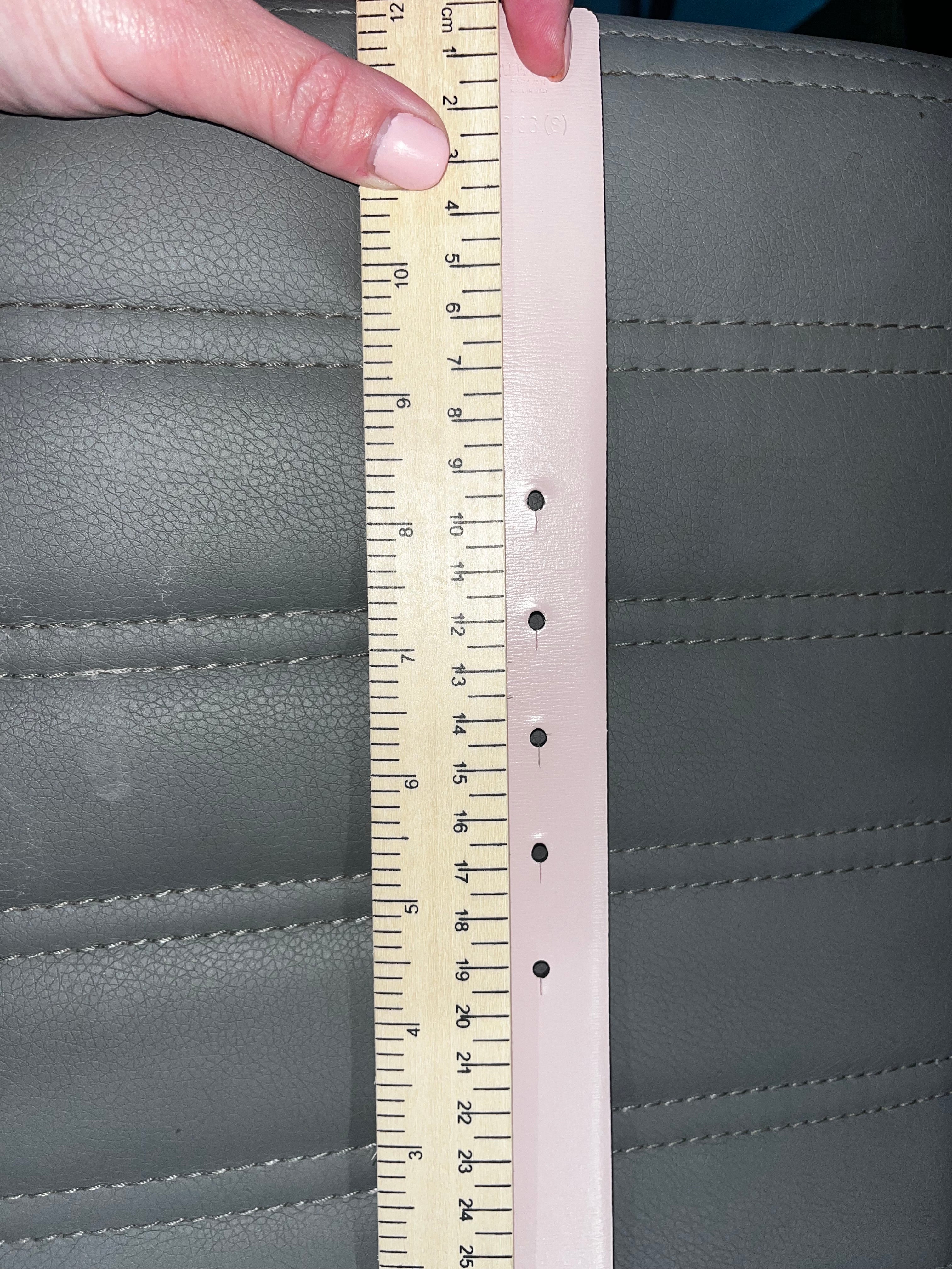 Custom Prue Irvine Leather Belt