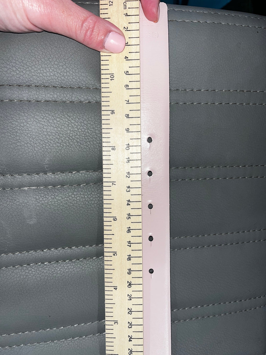 Custom Prue Irvine Leather Belt