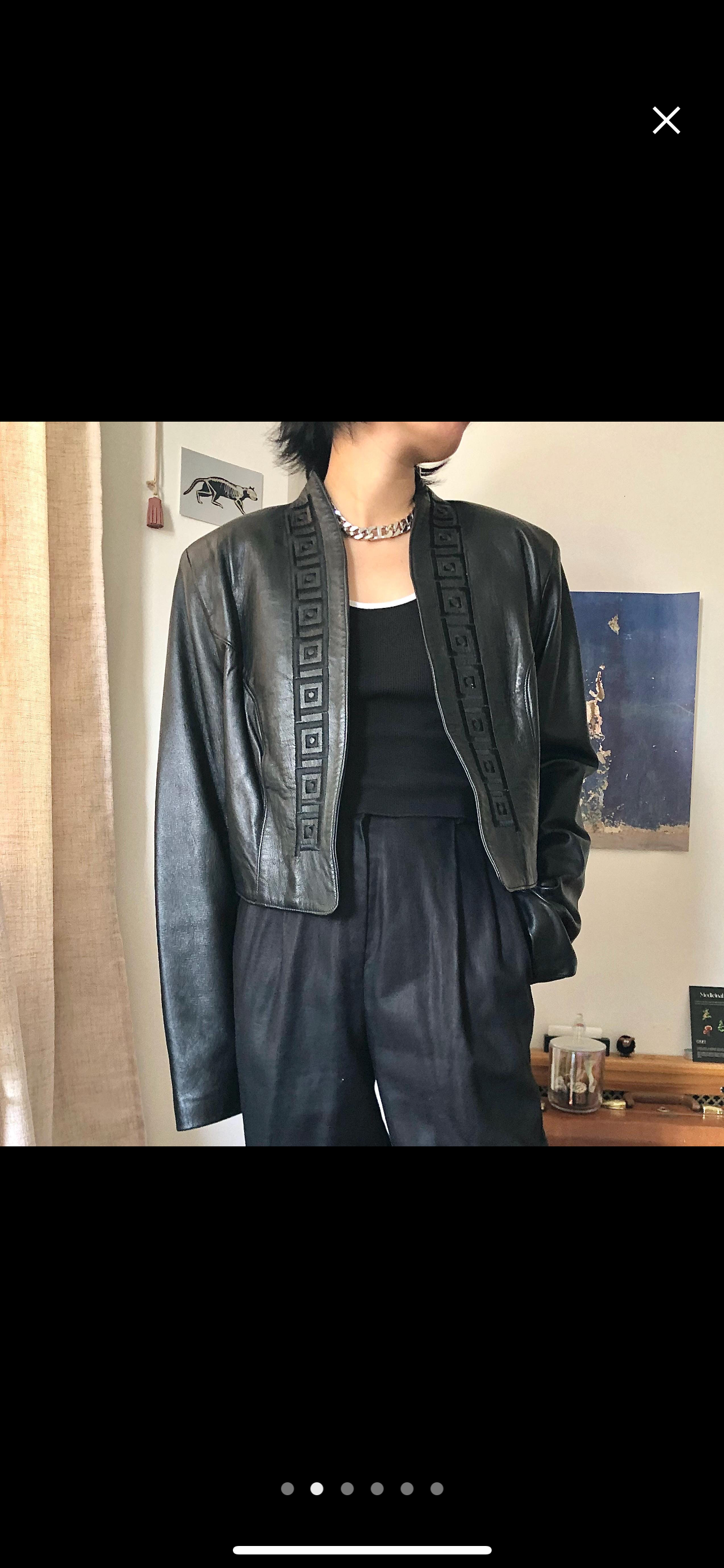 Custom Gannon Yeaton Leather Jacket