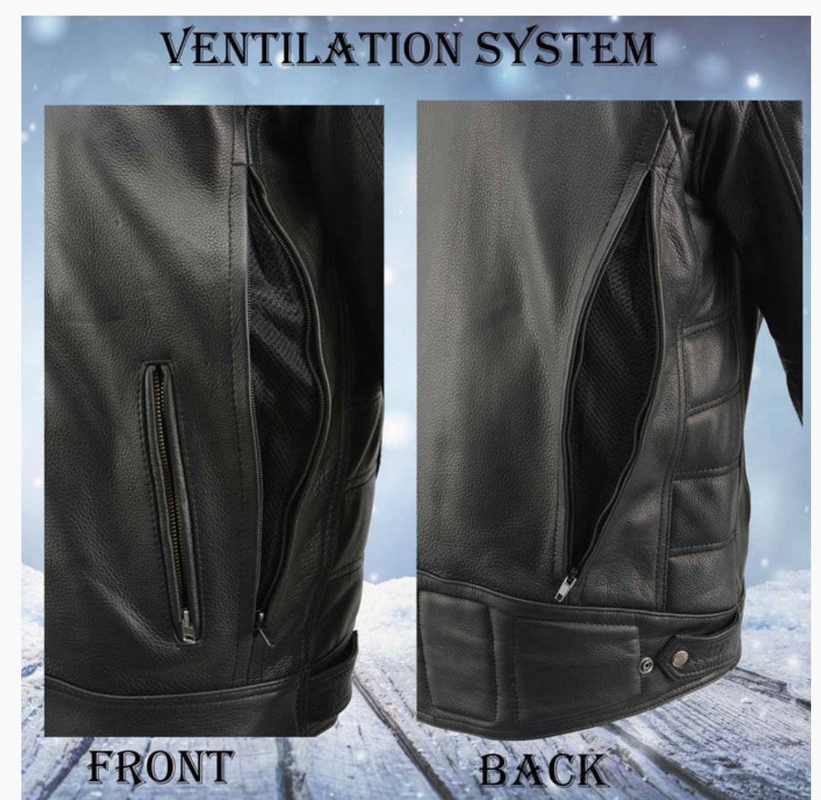 Custom William Harvey Leather Jacket 1/2 Installment