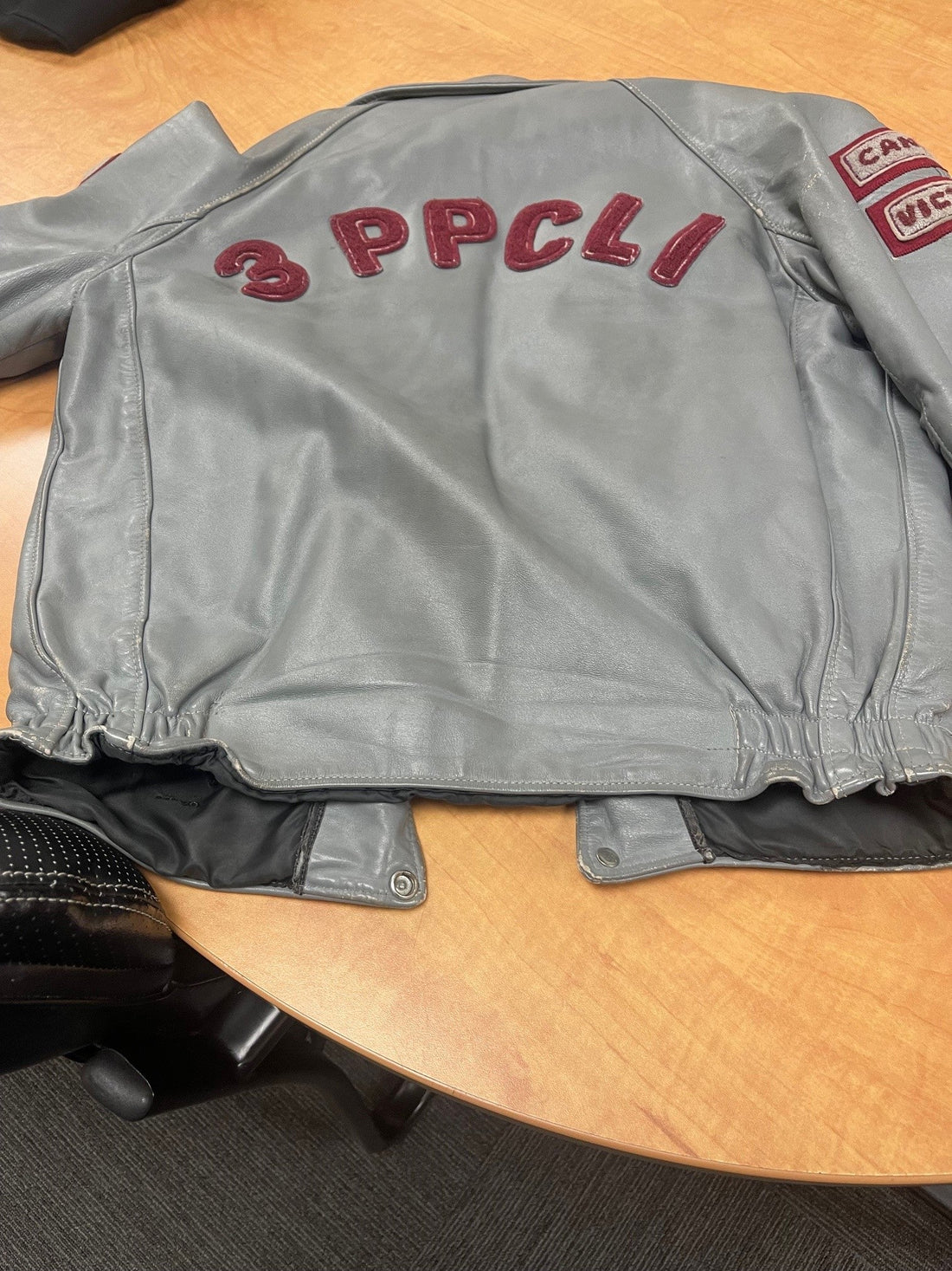Custom PPCLI Leather Jacket Sample