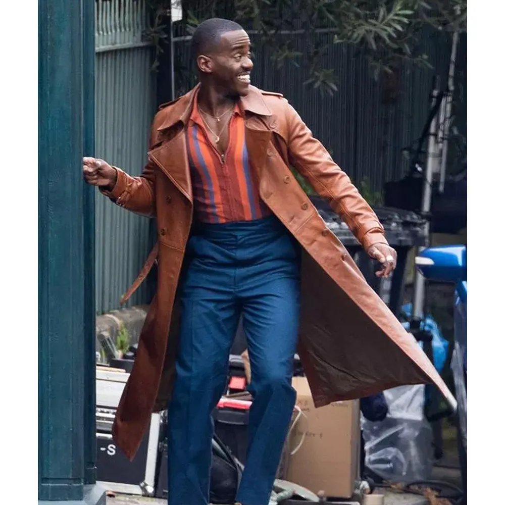 Custom Robin J Hopewin Leather Coat 1/2 Installment