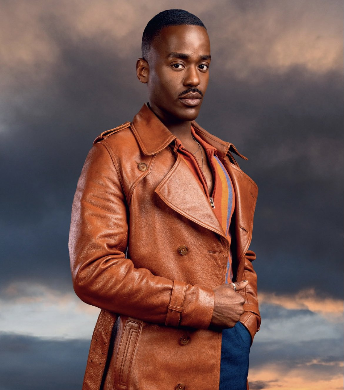 Custom Robin J Hopewin Leather Coat 1/2 Installment