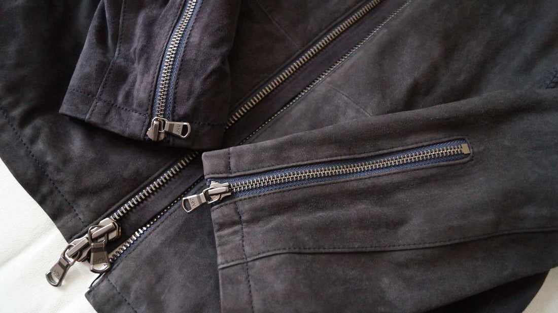 Custom Shahrad Achaemenid Suede Jacket 1/2 Installments