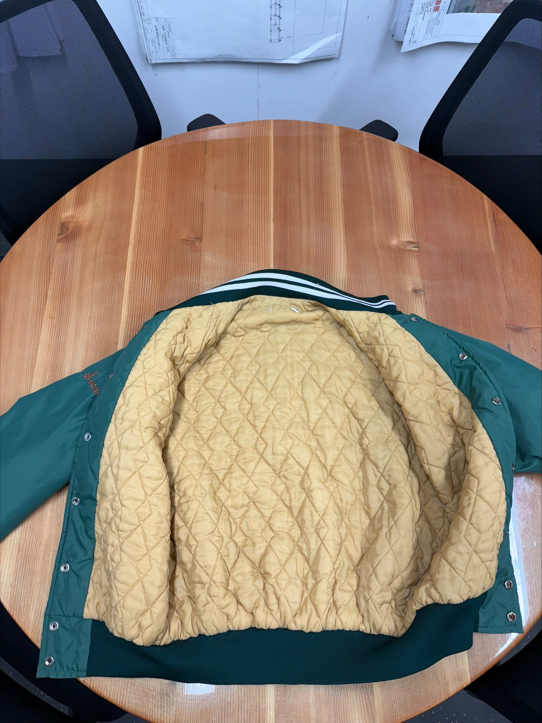 Custom Jeff Sr Saw Mills Bomber Jacket