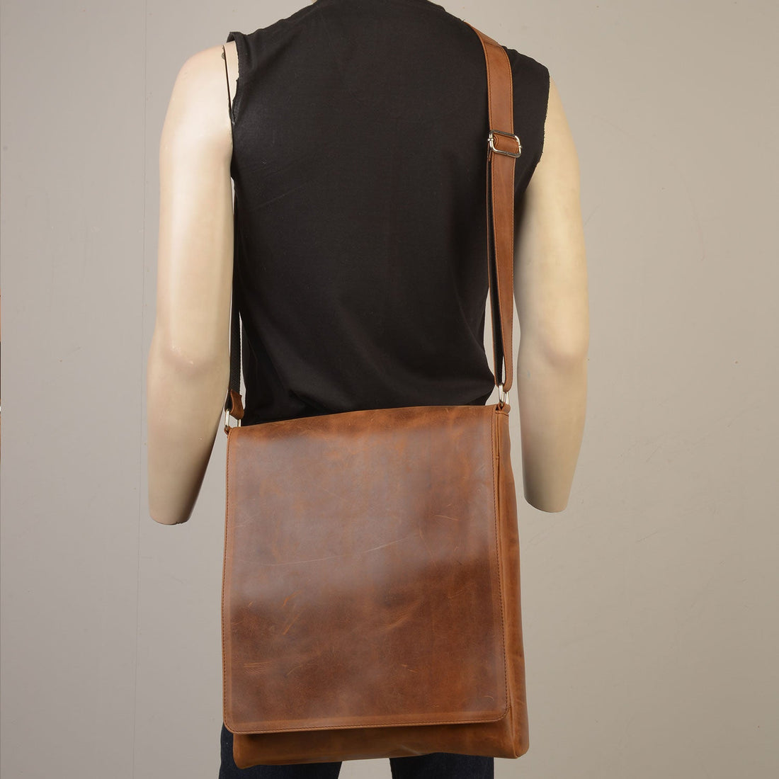 Custom Alan Durkin 2nd Leather Bag